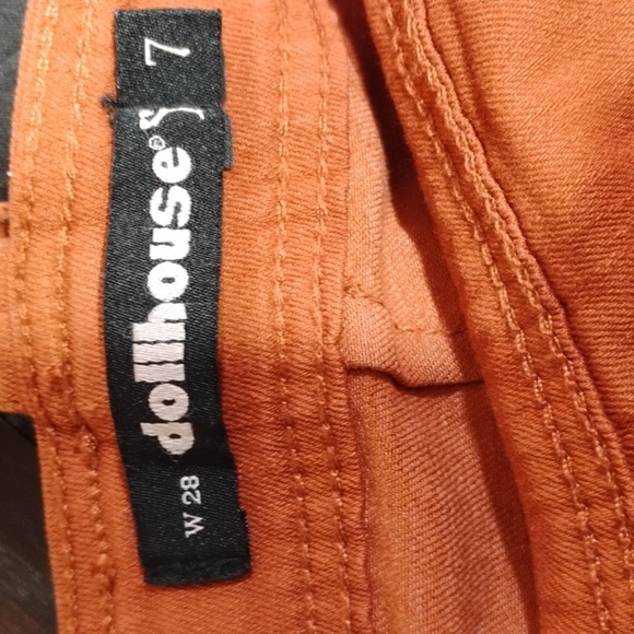 Dollhouse Rust colored wide leg jumpsuit - Picture 13 of 15